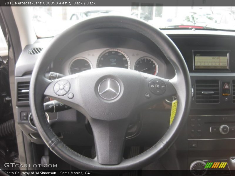 Black / Black 2011 Mercedes-Benz GLK 350 4Matic