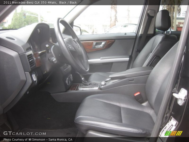 Black / Black 2011 Mercedes-Benz GLK 350 4Matic