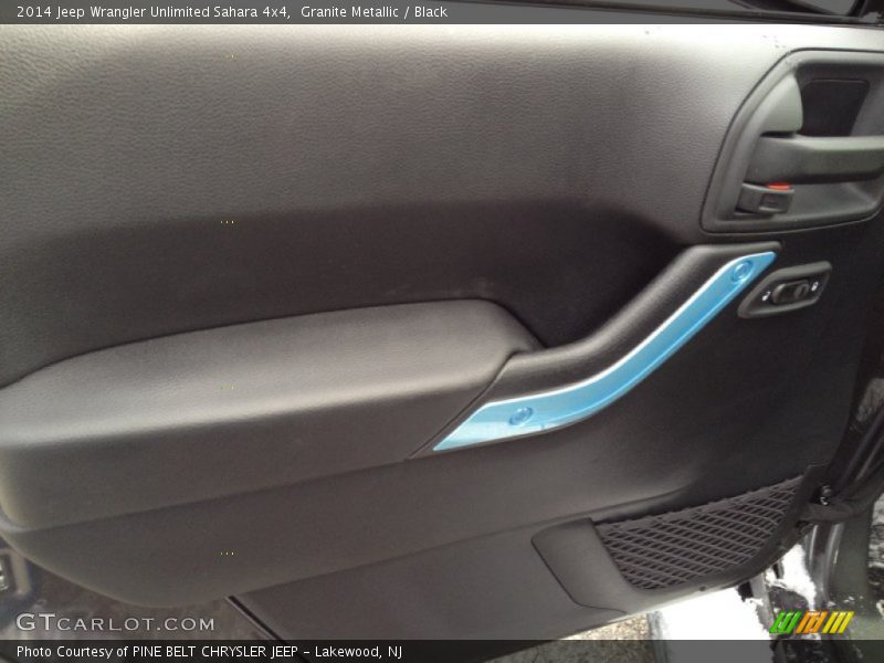 Granite Metallic / Black 2014 Jeep Wrangler Unlimited Sahara 4x4