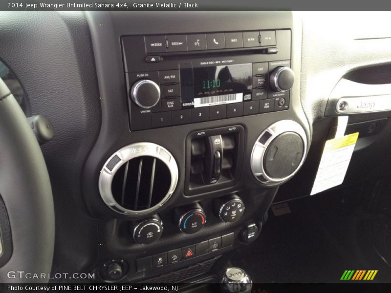 Granite Metallic / Black 2014 Jeep Wrangler Unlimited Sahara 4x4