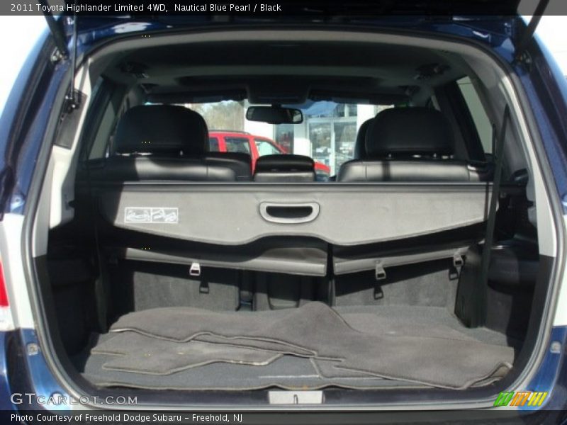 Nautical Blue Pearl / Black 2011 Toyota Highlander Limited 4WD