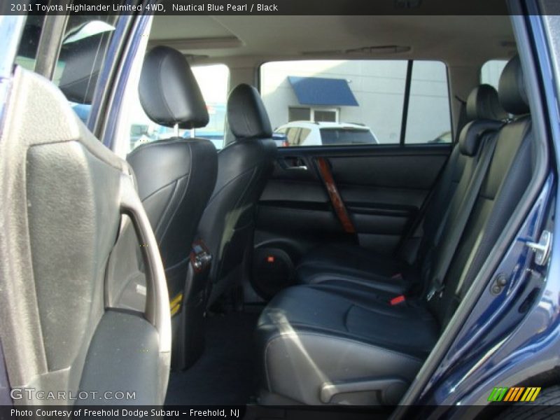 Nautical Blue Pearl / Black 2011 Toyota Highlander Limited 4WD