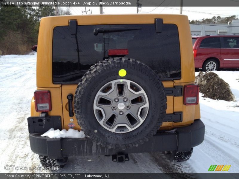 Amp'd / Black/Dark Saddle 2014 Jeep Wrangler Unlimited Rubicon 4x4