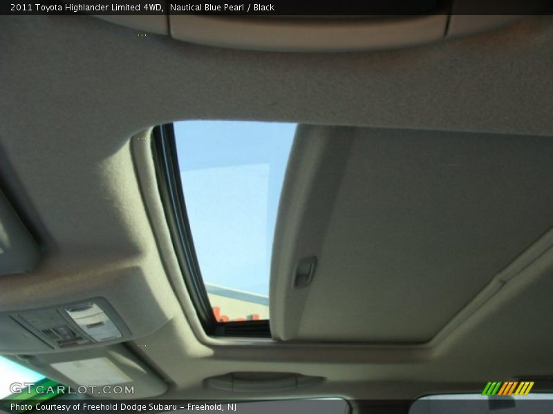 Nautical Blue Pearl / Black 2011 Toyota Highlander Limited 4WD