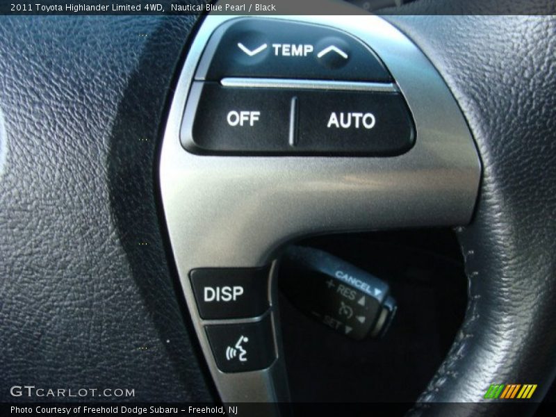 Nautical Blue Pearl / Black 2011 Toyota Highlander Limited 4WD