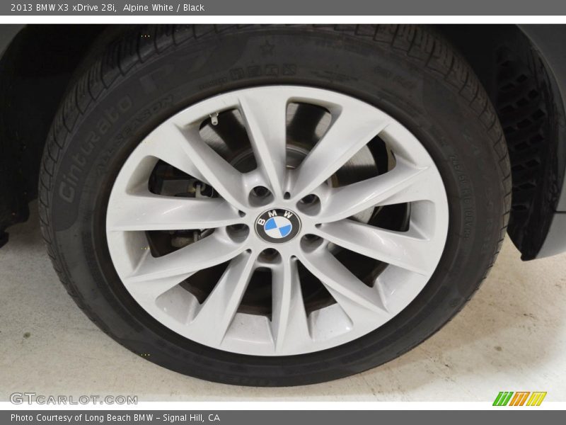 Alpine White / Black 2013 BMW X3 xDrive 28i