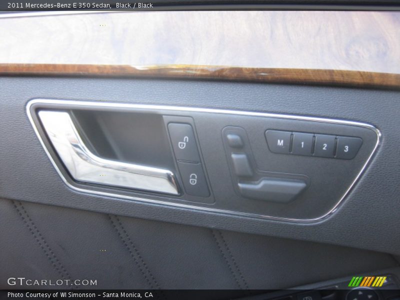 Black / Black 2011 Mercedes-Benz E 350 Sedan