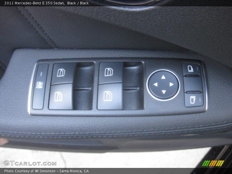 Black / Black 2011 Mercedes-Benz E 350 Sedan