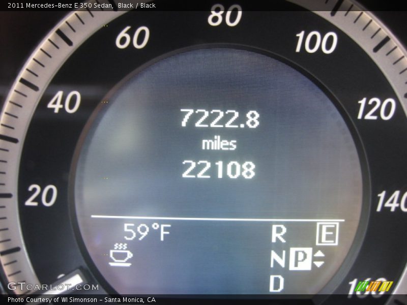 Black / Black 2011 Mercedes-Benz E 350 Sedan