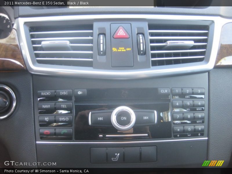 Black / Black 2011 Mercedes-Benz E 350 Sedan
