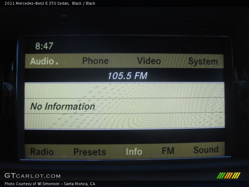 Black / Black 2011 Mercedes-Benz E 350 Sedan