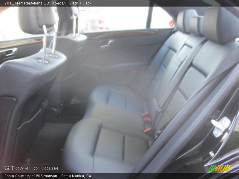 Black / Black 2011 Mercedes-Benz E 350 Sedan