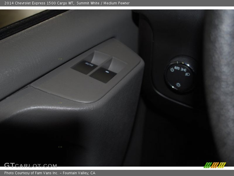 Summit White / Medium Pewter 2014 Chevrolet Express 1500 Cargo WT