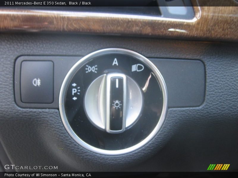 Black / Black 2011 Mercedes-Benz E 350 Sedan