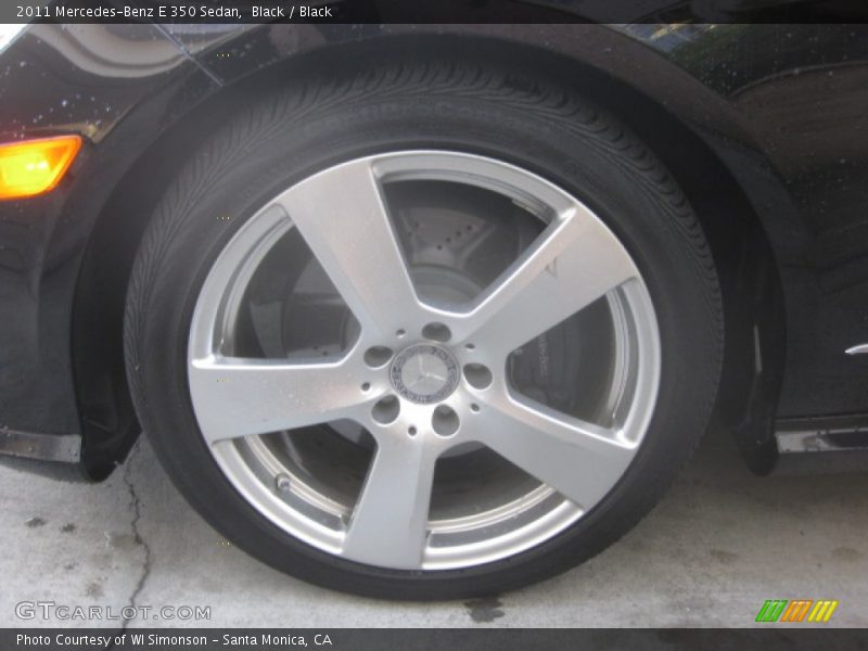 Black / Black 2011 Mercedes-Benz E 350 Sedan