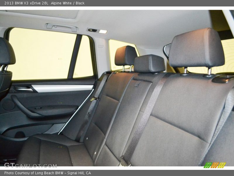 Alpine White / Black 2013 BMW X3 xDrive 28i