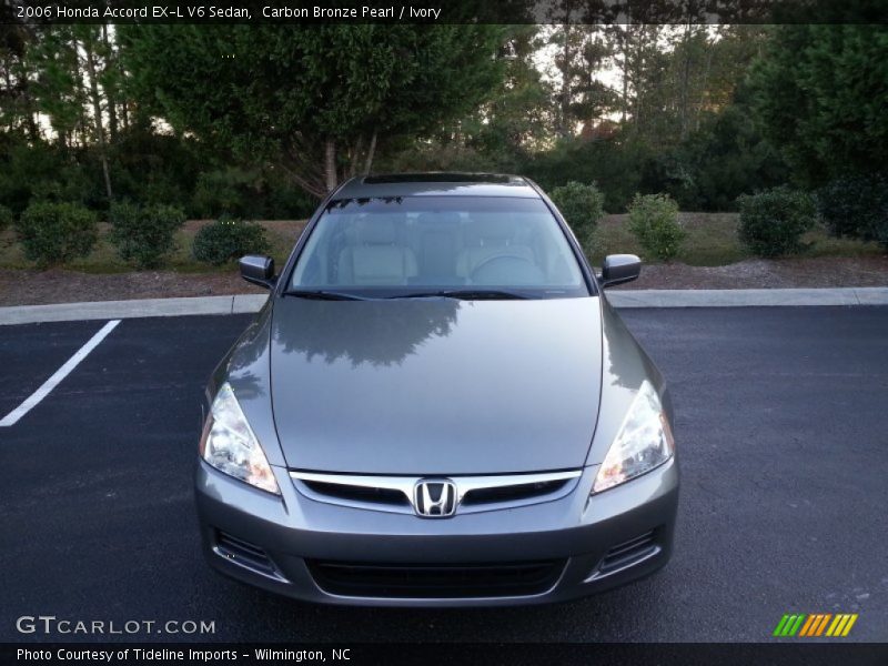 Carbon Bronze Pearl / Ivory 2006 Honda Accord EX-L V6 Sedan