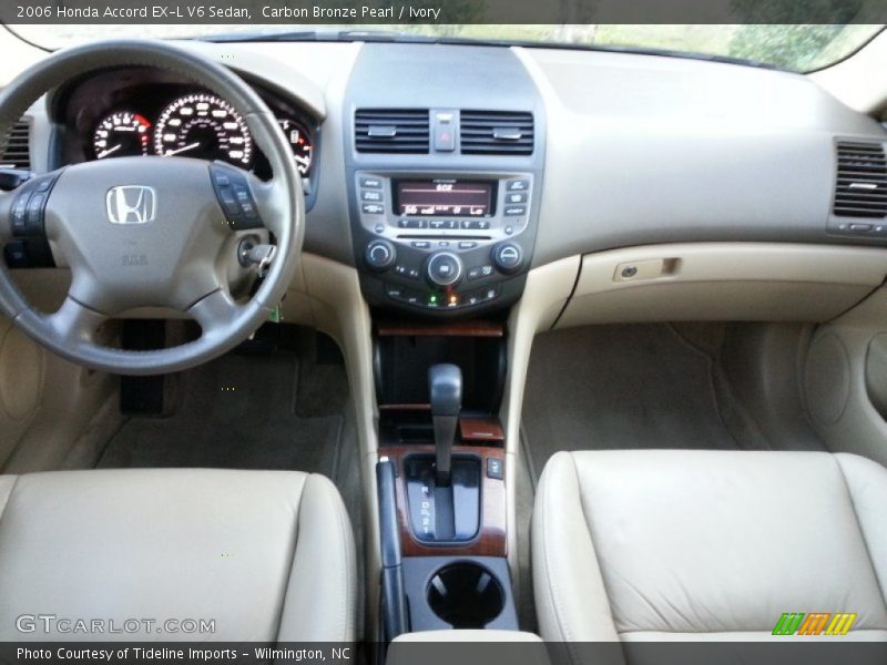 Carbon Bronze Pearl / Ivory 2006 Honda Accord EX-L V6 Sedan