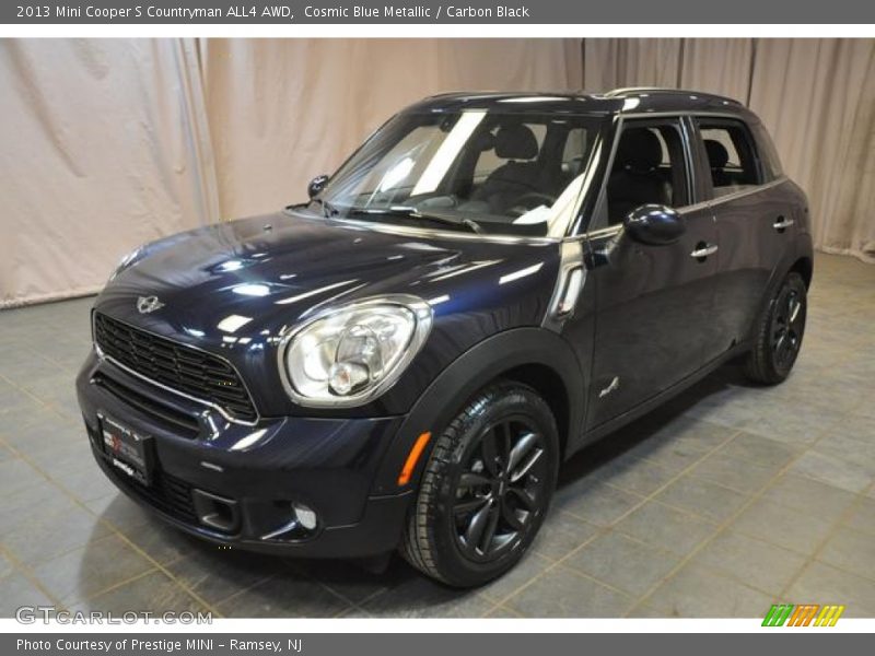 Cosmic Blue Metallic / Carbon Black 2013 Mini Cooper S Countryman ALL4 AWD