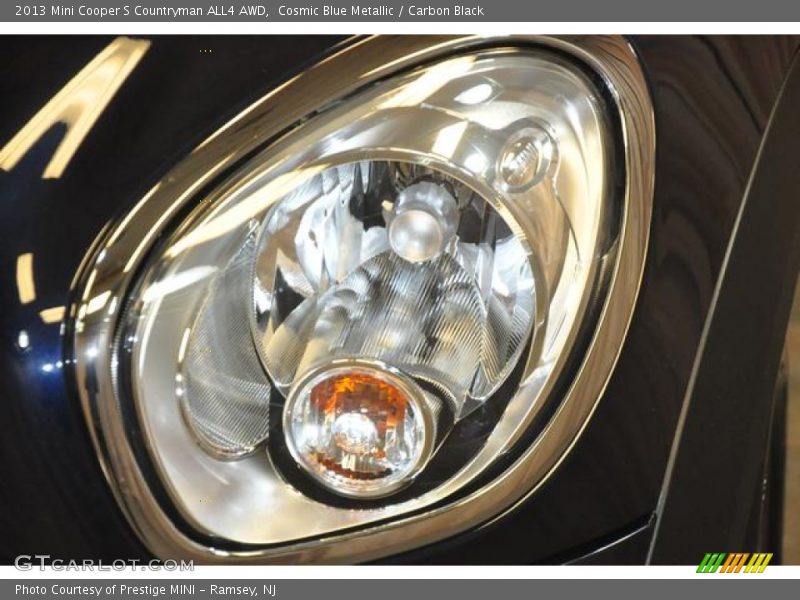 Cosmic Blue Metallic / Carbon Black 2013 Mini Cooper S Countryman ALL4 AWD