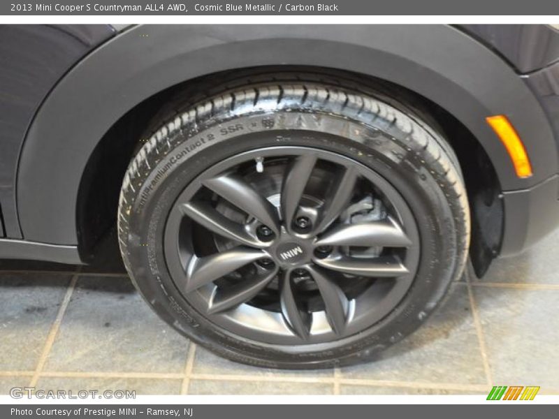 Cosmic Blue Metallic / Carbon Black 2013 Mini Cooper S Countryman ALL4 AWD