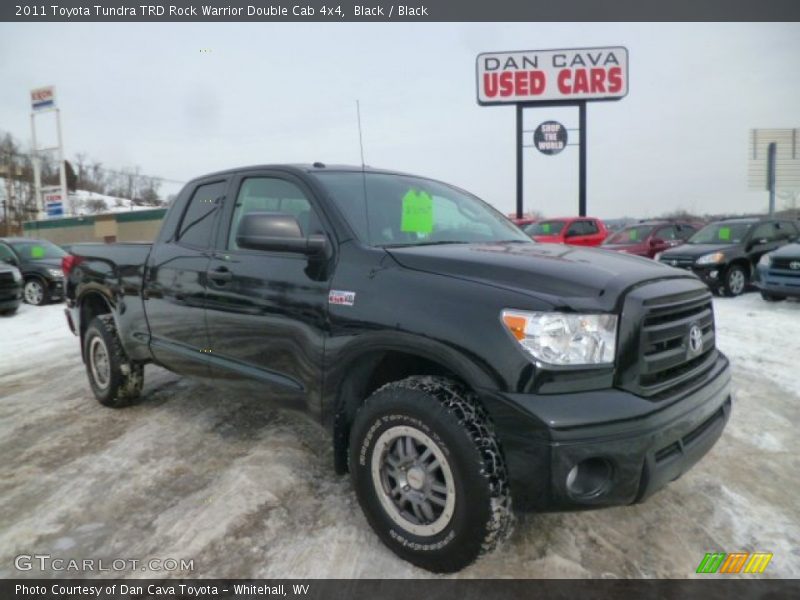 Black / Black 2011 Toyota Tundra TRD Rock Warrior Double Cab 4x4