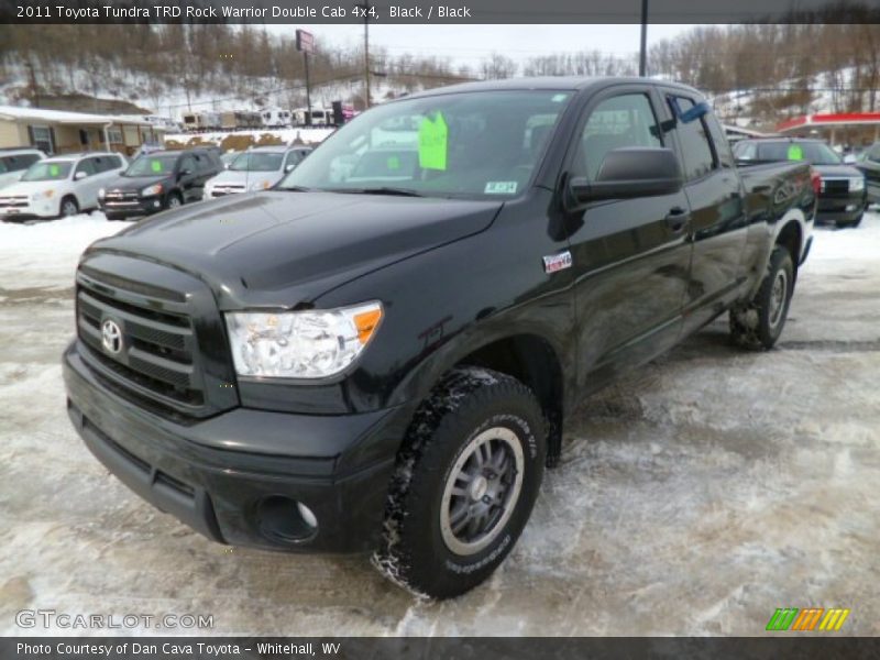 Black / Black 2011 Toyota Tundra TRD Rock Warrior Double Cab 4x4