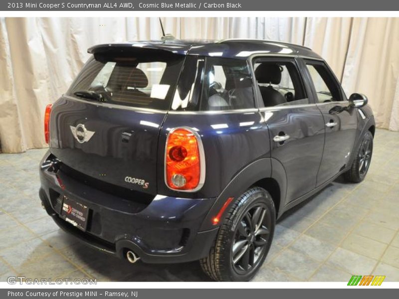 Cosmic Blue Metallic / Carbon Black 2013 Mini Cooper S Countryman ALL4 AWD