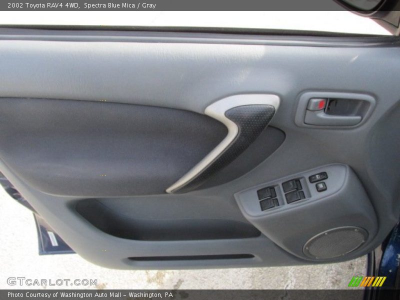 Spectra Blue Mica / Gray 2002 Toyota RAV4 4WD
