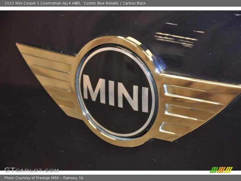 Cosmic Blue Metallic / Carbon Black 2013 Mini Cooper S Countryman ALL4 AWD