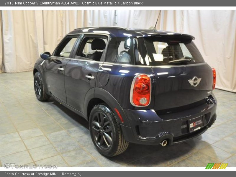 Cosmic Blue Metallic / Carbon Black 2013 Mini Cooper S Countryman ALL4 AWD