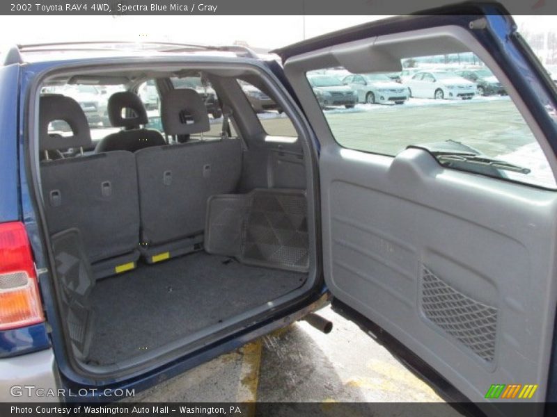 Spectra Blue Mica / Gray 2002 Toyota RAV4 4WD