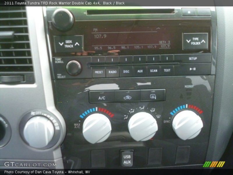 Black / Black 2011 Toyota Tundra TRD Rock Warrior Double Cab 4x4