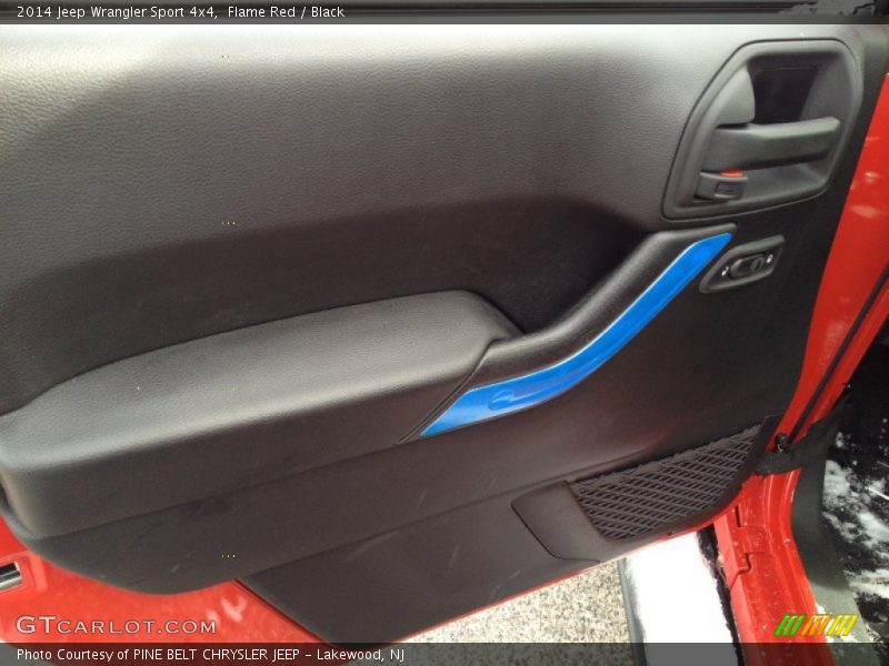 Flame Red / Black 2014 Jeep Wrangler Sport 4x4