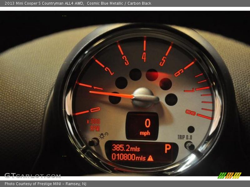Cosmic Blue Metallic / Carbon Black 2013 Mini Cooper S Countryman ALL4 AWD
