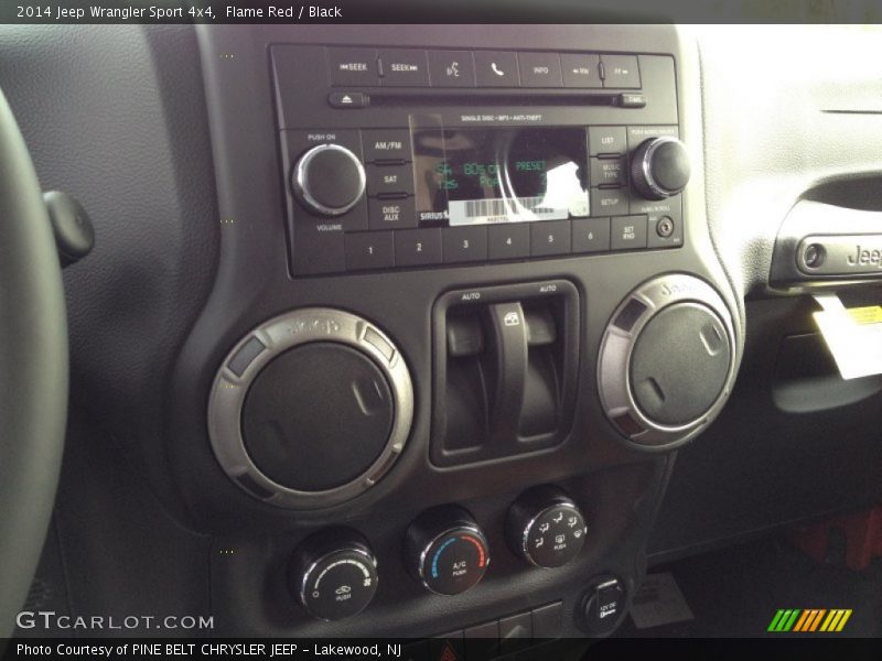 Flame Red / Black 2014 Jeep Wrangler Sport 4x4