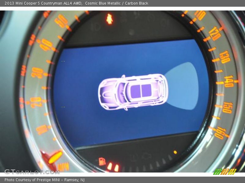 Cosmic Blue Metallic / Carbon Black 2013 Mini Cooper S Countryman ALL4 AWD