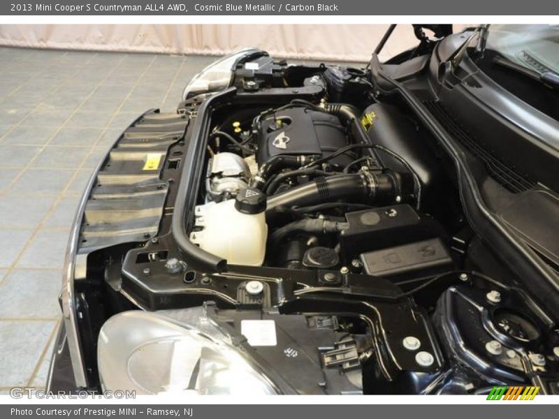 Cosmic Blue Metallic / Carbon Black 2013 Mini Cooper S Countryman ALL4 AWD