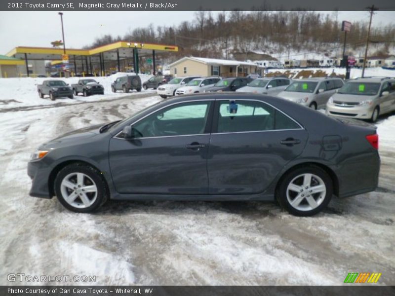 Magnetic Gray Metallic / Black/Ash 2012 Toyota Camry SE