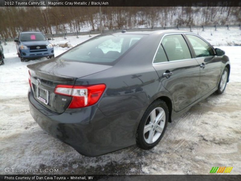 Magnetic Gray Metallic / Black/Ash 2012 Toyota Camry SE