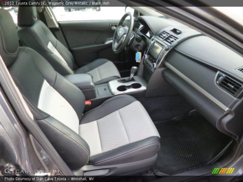 Magnetic Gray Metallic / Black/Ash 2012 Toyota Camry SE