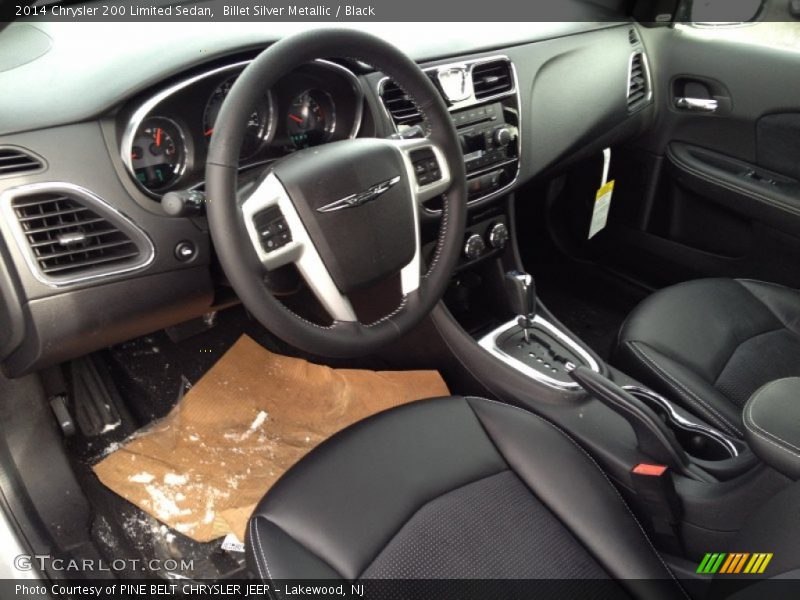Billet Silver Metallic / Black 2014 Chrysler 200 Limited Sedan
