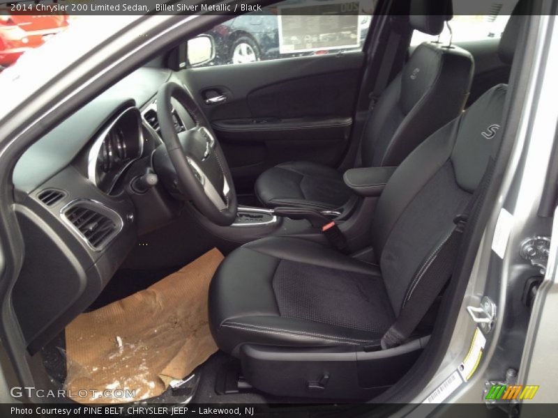 Billet Silver Metallic / Black 2014 Chrysler 200 Limited Sedan