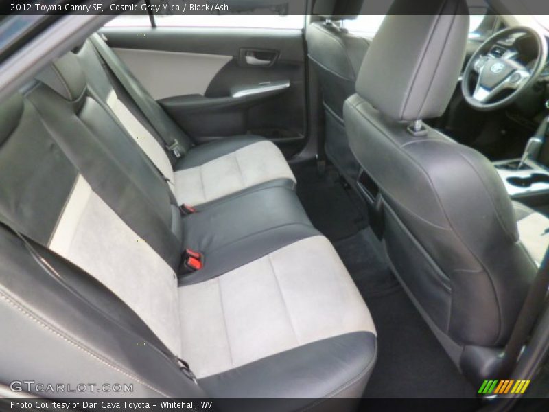 Cosmic Gray Mica / Black/Ash 2012 Toyota Camry SE