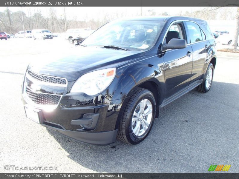 Black / Jet Black 2013 Chevrolet Equinox LS
