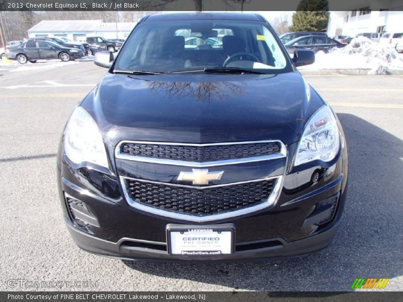 Black / Jet Black 2013 Chevrolet Equinox LS