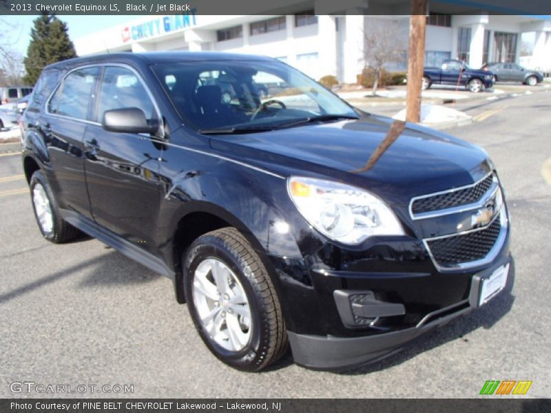 Black / Jet Black 2013 Chevrolet Equinox LS
