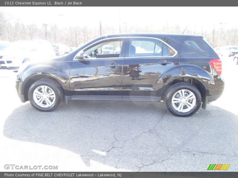 Black / Jet Black 2013 Chevrolet Equinox LS