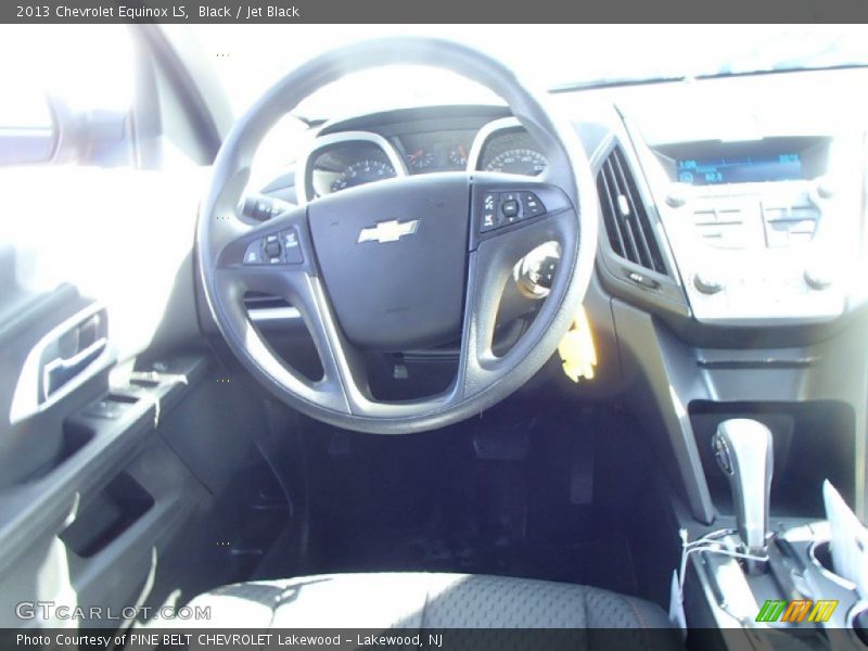Black / Jet Black 2013 Chevrolet Equinox LS