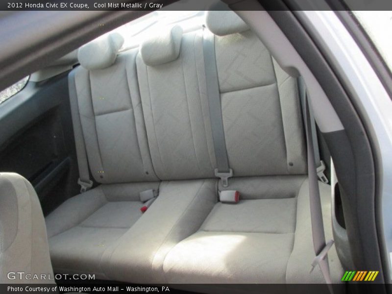 Cool Mist Metallic / Gray 2012 Honda Civic EX Coupe